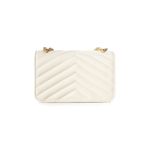 Fashion, accesorii si bijuterii - Femei - Accesorii femei - Genti si rucsacuri femei - Geantă de umăr Lucky Bees, piele, 9 x 21 x 12 cm, crem, 946VNC1204 - Infinity.ro