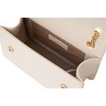Fashion, accesorii si bijuterii - Femei - Accesorii femei - Genti si rucsacuri femei - Geantă de umăr Lucky Bees, piele, 9 x 25 x 16 cm, crem, 946VNC1341 - Infinity.ro