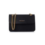 Fashion, accesorii si bijuterii - Femei - Accesorii femei - Genti si rucsacuri femei - Geantă de umăr Lucky Bees, piele, 9 x 25 x 16 cm, negru, 946VNC1329 - Infinity.ro