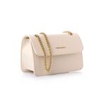 Fashion, accesorii si bijuterii - Femei - Accesorii femei - Genti si rucsacuri femei - Geantă de umăr Lucky Bees, piele, 9 x 25 x 16 cm, crem, 946VNC1341 - Infinity.ro