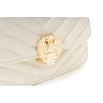 Fashion, accesorii si bijuterii - Femei - Accesorii femei - Genti si rucsacuri femei - Geantă de umăr Lucky Bees, piele, 9 x 21 x 12 cm, crem, 946VNC1204 - Infinity.ro
