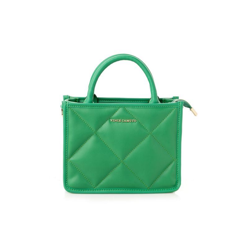 Fashion, accesorii si bijuterii - Femei - Accesorii femei - Genti si rucsacuri femei - Geantă Lucky Bees, piele, 11 x 23 x 17 cm, verde, 946VNC1175 - Infinity.ro