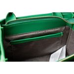 Fashion, accesorii si bijuterii - Femei - Accesorii femei - Genti si rucsacuri femei - Geantă Lucky Bees, piele, 11 x 23 x 17 cm, verde, 946VNC1175 - Infinity.ro