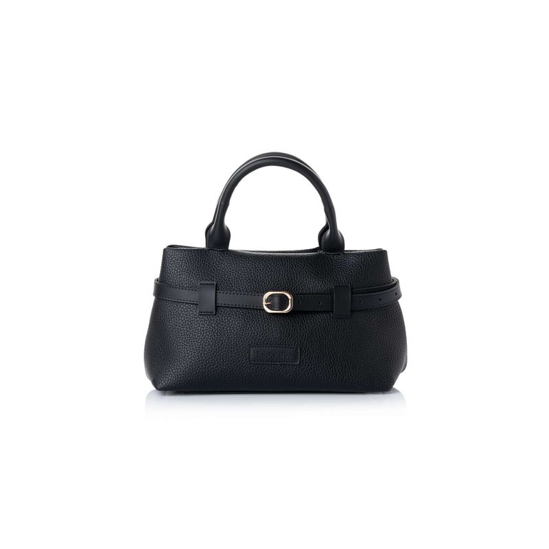 Fashion, accesorii si bijuterii - Femei - Accesorii femei - Genti si rucsacuri femei - Geantă de umăr Lucky Bees, piele, 14 x 29 x 19 cm, negru, 671LKB2127 - Infinity.ro