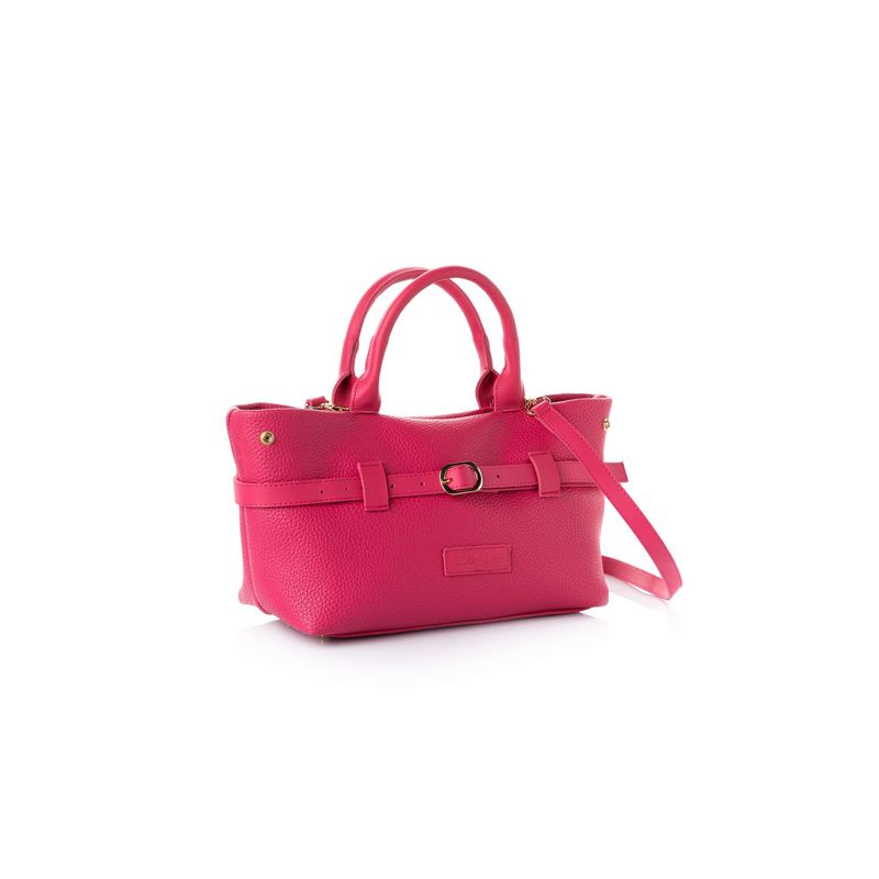 Fashion, accesorii si bijuterii - Femei - Accesorii femei - Genti si rucsacuri femei - Geantă de umăr Lucky Bees, piele, 14 x 29 x 19 cm, roz, 671LKB2126 - Infinity.ro