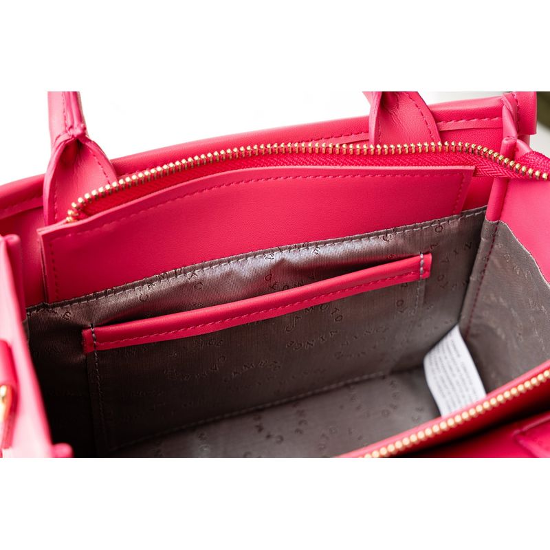 Fashion, accesorii si bijuterii - Femei - Accesorii femei - Genti si rucsacuri femei - Geantă Lucky Bees, piele, 11 x 23 x 17 cm, fucsia, 946VNC1174 - Infinity.ro