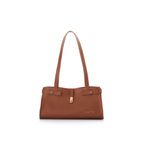 Fashion, accesorii si bijuterii - Femei - Accesorii femei - Genti si rucsacuri femei - Geantă de umăr Lucky Bees, piele, 11 x 30 x 15 cm, tan, 671LKB2245 - Infinity.ro