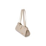 Fashion, accesorii si bijuterii - Femei - Accesorii femei - Genti si rucsacuri femei - Geantă de umăr Lucky Bees, piele, 11 x 30 x 15 cm, crem, 671LKB2243 - Infinity.ro