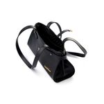 Fashion, accesorii si bijuterii - Femei - Accesorii femei - Genti si rucsacuri femei - Geantă de umăr Lucky Bees, piele, 11 x 30 x 15 cm, negru, 671LKB2242 - Infinity.ro