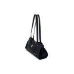 Fashion, accesorii si bijuterii - Femei - Accesorii femei - Genti si rucsacuri femei - Geantă de umăr Lucky Bees, piele, 11 x 30 x 15 cm, negru, 671LKB2242 - Infinity.ro