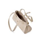 Fashion, accesorii si bijuterii - Femei - Accesorii femei - Genti si rucsacuri femei - Geantă de umăr Lucky Bees, piele, 11 x 30 x 15 cm, crem, 671LKB2243 - Infinity.ro