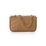 Fashion, accesorii si bijuterii - Femei - Accesorii femei - Genti si rucsacuri femei - Geantă de umăr Lucky Bees, piele, 7 x 23 x 15 cm, camel, 946VNC1287 - Infinity.ro