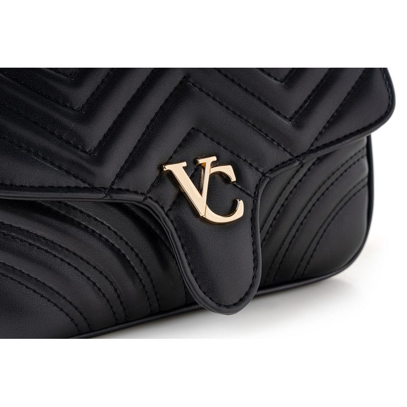 Fashion, accesorii si bijuterii - Femei - Accesorii femei - Genti si rucsacuri femei - Geantă de umăr Lucky Bees, piele, 7 x 23 x 15 cm, negru, 946VNC1283 - Infinity.ro