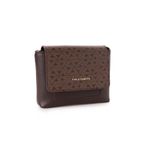 Fashion, accesorii si bijuterii - Femei - Accesorii femei - Genti si rucsacuri femei - Geantă crossbody Lucky Bees, piele, 5 x 20 x 15 cm, maro, 946VNC1237 - Infinity.ro