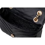 Fashion, accesorii si bijuterii - Femei - Accesorii femei - Genti si rucsacuri femei - Geantă de umăr Lucky Bees, piele, 7 x 23 x 15 cm, negru, 946VNC1283 - Infinity.ro