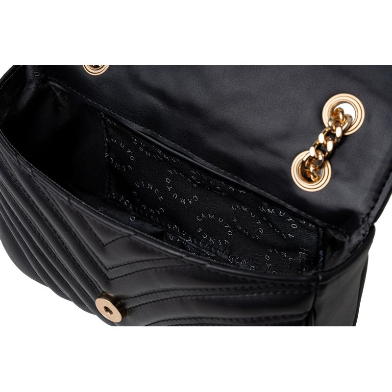 Fashion, accesorii si bijuterii - Femei - Accesorii femei - Genti si rucsacuri femei - Geantă de umăr Lucky Bees, piele, 7 x 23 x 15 cm, negru, 946VNC1283 - Infinity.ro