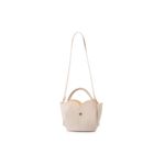 Fashion, accesorii si bijuterii - Femei - Accesorii femei - Genti si rucsacuri femei - Geantă de umăr Lucky Bees, piele, 15 x 29 x 21 cm, crem, 671LKB2247 - Infinity.ro