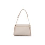 Fashion, accesorii si bijuterii - Femei - Accesorii femei - Genti si rucsacuri femei - Geantă de umăr Lucky Bees, piele, 10 x 23 x 15 cm, crem, 671LKB2138 - Infinity.ro