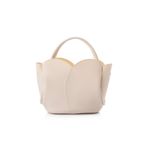 Fashion, accesorii si bijuterii - Femei - Accesorii femei - Genti si rucsacuri femei - Geantă de umăr Lucky Bees, piele, 15 x 29 x 21 cm, crem, 671LKB2247 - Infinity.ro