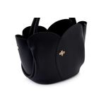 Fashion, accesorii si bijuterii - Femei - Accesorii femei - Genti si rucsacuri femei - Geantă de umăr Lucky Bees, piele, 15 x 29 x 21 cm, negru, 671LKB2246 - Infinity.ro