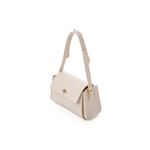 Fashion, accesorii si bijuterii - Femei - Accesorii femei - Genti si rucsacuri femei - Geantă de umăr Lucky Bees, piele, 10 x 23 x 15 cm, crem, 671LKB2138 - Infinity.ro