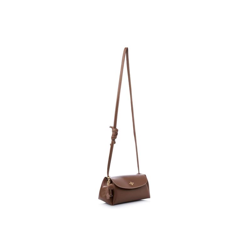 Fashion, accesorii si bijuterii - Femei - Accesorii femei - Genti si rucsacuri femei - Geantă de umăr Lucky Bees, piele, 11 x 22 x 12 cm, tan, 671LKB2151 - Infinity.ro