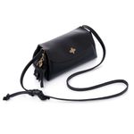 Fashion, accesorii si bijuterii - Femei - Accesorii femei - Genti si rucsacuri femei - Geantă de umăr Lucky Bees, piele, 11 x 22 x 12 cm, negru, 671LKB2150 - Infinity.ro