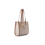 Fashion, accesorii si bijuterii - Femei - Accesorii femei - Genti si rucsacuri femei - Geantă de umăr Lucky Bees, piele, 15 x 30 x 30 cm, tan, 671LKB2222 - Infinity.ro