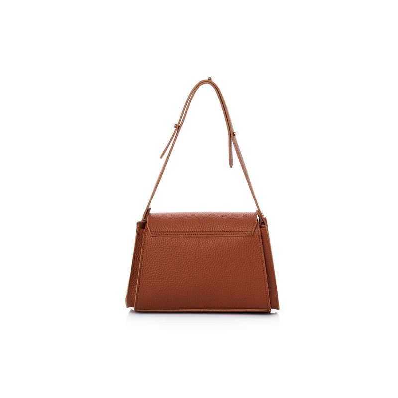 Fashion, accesorii si bijuterii - Femei - Accesorii femei - Genti si rucsacuri femei - Geantă de umăr Lucky Bees, piele, 10 x 23 x 15 cm, tan, 671LKB2142 - Infinity.ro