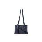 Fashion, accesorii si bijuterii - Femei - Accesorii femei - Genti si rucsacuri femei - Tote bag Lucky Bees, piele, 12 x 30 x 20 cm, bleumarin, 946VNC1260 - Infinity.ro