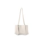 Fashion, accesorii si bijuterii - Femei - Accesorii femei - Genti si rucsacuri femei - Tote bag Lucky Bees, piele, 12 x 30 x 20 cm, crem, 946VNC1258 - Infinity.ro