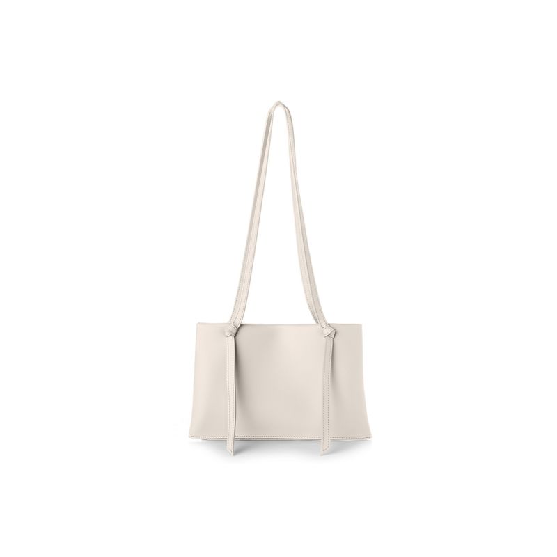 Fashion, accesorii si bijuterii - Femei - Accesorii femei - Genti si rucsacuri femei - Tote bag Lucky Bees, piele, 12 x 30 x 20 cm, crem, 946VNC1258 - Infinity.ro