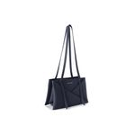 Fashion, accesorii si bijuterii - Femei - Accesorii femei - Genti si rucsacuri femei - Tote bag Lucky Bees, piele, 12 x 30 x 20 cm, bleumarin, 946VNC1260 - Infinity.ro