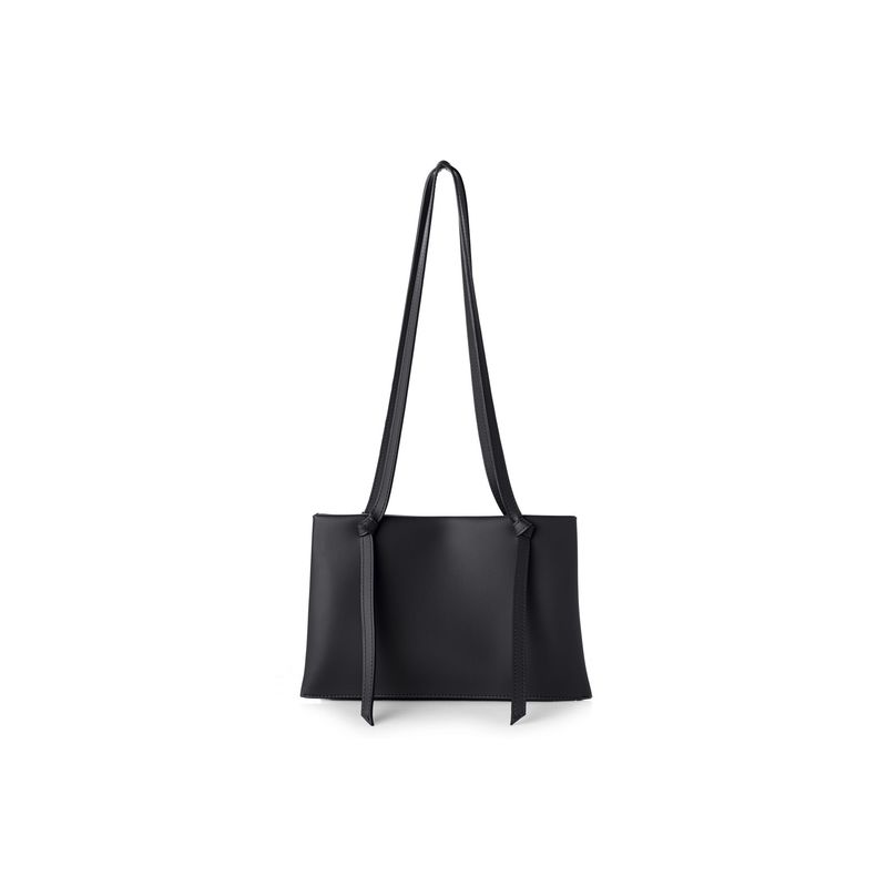 Fashion, accesorii si bijuterii - Femei - Accesorii femei - Genti si rucsacuri femei - Tote bag Lucky Bees, piele, 12 x 30 x 20 cm, negru, 946VNC1257 - Infinity.ro