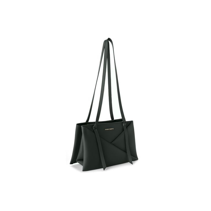 Fashion, accesorii si bijuterii - Femei - Accesorii femei - Genti si rucsacuri femei - Tote bag Lucky Bees, piele, 12 x 30 x 20 cm, închis verde, 946VNC1259 - Infinity.ro