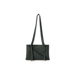 Fashion, accesorii si bijuterii - Femei - Accesorii femei - Genti si rucsacuri femei - Tote bag Lucky Bees, piele, 12 x 30 x 20 cm, închis verde, 946VNC1259 - Infinity.ro