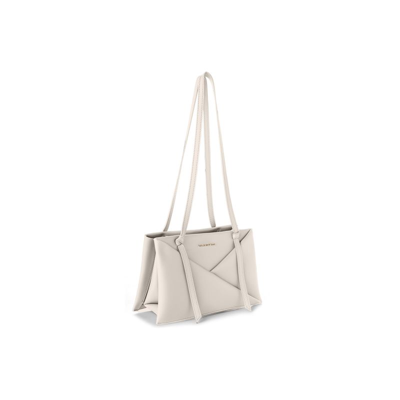 Fashion, accesorii si bijuterii - Femei - Accesorii femei - Genti si rucsacuri femei - Tote bag Lucky Bees, piele, 12 x 30 x 20 cm, crem, 946VNC1258 - Infinity.ro