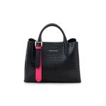 Fashion, accesorii si bijuterii - Femei - Accesorii femei - Genti si rucsacuri femei - Geantă Lucky Bees, piele, 11 x 36 x 26 cm, negru, 946VNC1145 - Infinity.ro
