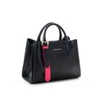 Fashion, accesorii si bijuterii - Femei - Accesorii femei - Genti si rucsacuri femei - Geantă Lucky Bees, piele, 11 x 36 x 26 cm, negru, 946VNC1145 - Infinity.ro