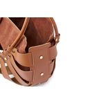 Fashion, accesorii si bijuterii - Femei - Accesorii femei - Genti si rucsacuri femei - Geantă de umăr Lucky Bees, piele, 15 x 35 x 18 cm, tan, 671LKB2135 - Infinity.ro