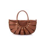 Fashion, accesorii si bijuterii - Femei - Accesorii femei - Genti si rucsacuri femei - Geantă de umăr Lucky Bees, piele, 15 x 35 x 18 cm, tan, 671LKB2135 - Infinity.ro