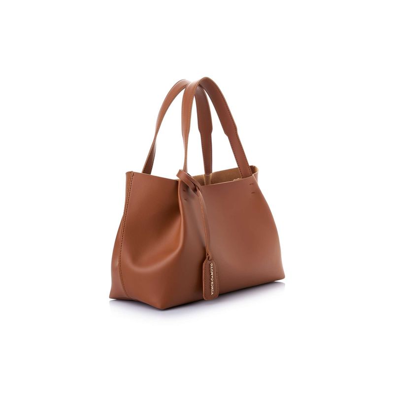 Fashion, accesorii si bijuterii - Femei - Accesorii femei - Genti si rucsacuri femei - Tote bag Lucky Bees, piele, 12 x 35 x 20 cm, tan, 946VNC1363 - Infinity.ro