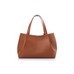 Fashion, accesorii si bijuterii - Femei - Accesorii femei - Genti si rucsacuri femei - Tote bag Lucky Bees, piele, 12 x 35 x 20 cm, tan, 946VNC1363 - Infinity.ro