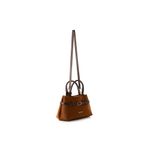 Fashion, accesorii si bijuterii - Femei - Accesorii femei - Genti si rucsacuri femei - Tote bag Lucky Bees, piele, 18.5 x 29 x 14 cm, maro, 946VNC1311 - Infinity.ro