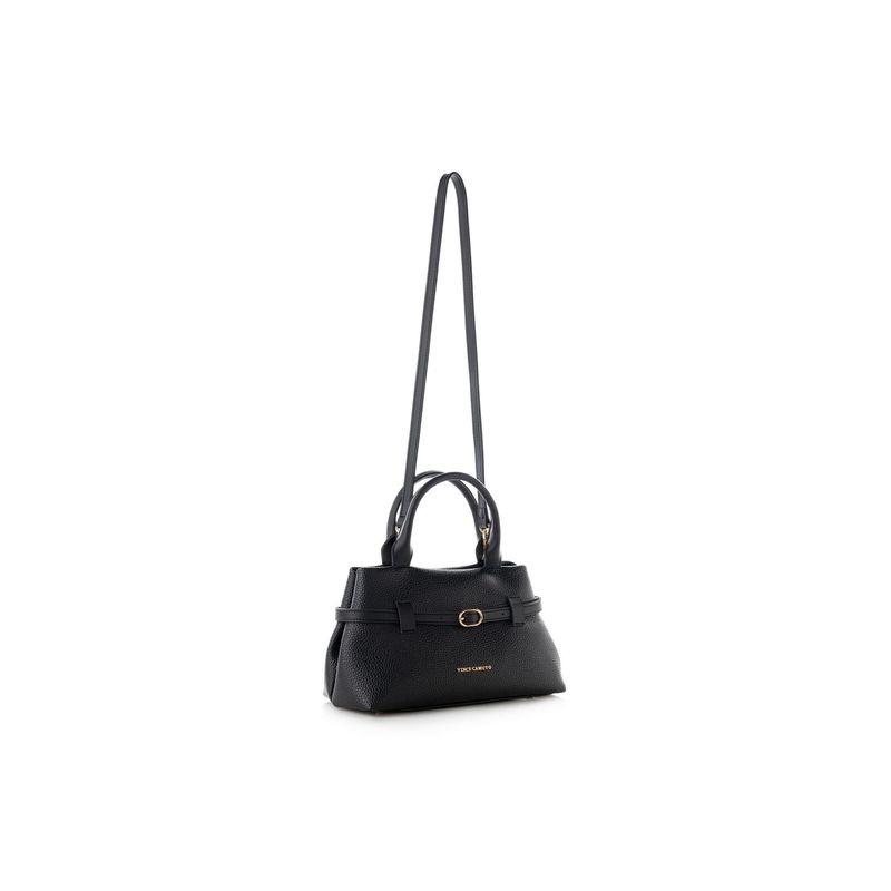 Fashion, accesorii si bijuterii - Femei - Accesorii femei - Genti si rucsacuri femei - Tote bag Lucky Bees, piele, 18.5 x 29 x 14 cm, negru, 946VNC1309 - Infinity.ro
