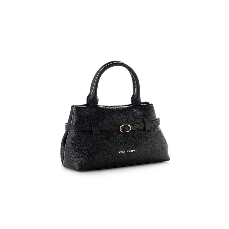Fashion, accesorii si bijuterii - Femei - Accesorii femei - Genti si rucsacuri femei - Tote bag Lucky Bees, piele, 18.5 x 29 x 14 cm, negru, 946VNC1309 - Infinity.ro