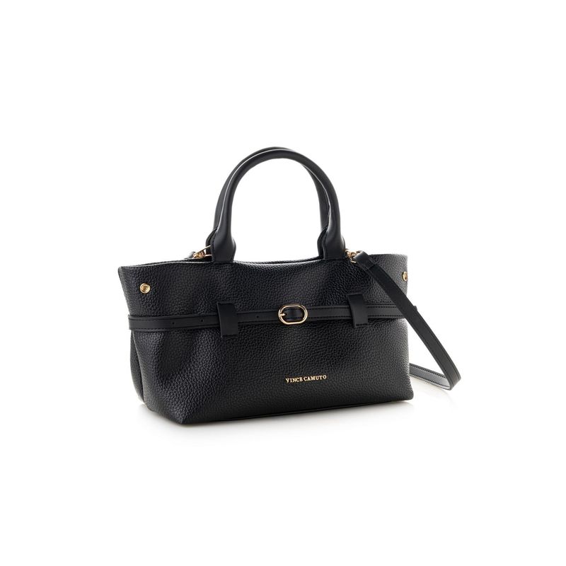 Fashion, accesorii si bijuterii - Femei - Accesorii femei - Genti si rucsacuri femei - Tote bag Lucky Bees, piele, 18.5 x 29 x 14 cm, negru, 946VNC1309 - Infinity.ro