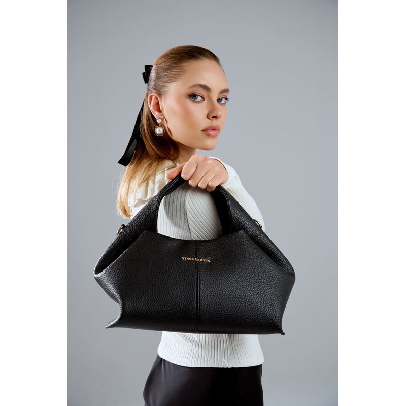 Fashion, accesorii si bijuterii - Femei - Accesorii femei - Genti si rucsacuri femei - Geantă Lucky Bees, piele, 13 x 34 x 17 cm, negru, 946VNC1227 - Infinity.ro