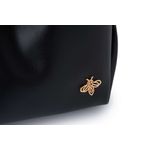Fashion, accesorii si bijuterii - Femei - Accesorii femei - Genti si rucsacuri femei - Geantă Lucky Bees, piele, 12 x 20 cm, negru, 671LKB2186 - Infinity.ro