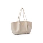 Fashion, accesorii si bijuterii - Femei - Accesorii femei - Genti si rucsacuri femei - Geantă de umăr Lucky Bees, piele, 12 x 48 x 25 cm, crem, 946VNC1327 - Infinity.ro